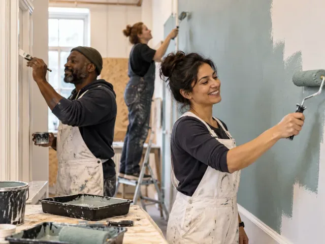 Spray Painting Class at POW Workshops