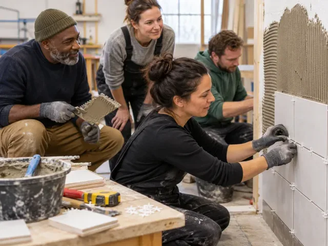 5 Day Tiling Advanced at Builder Training Centre