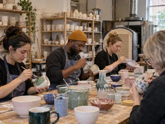 Glazing Day Untutored at RHACC