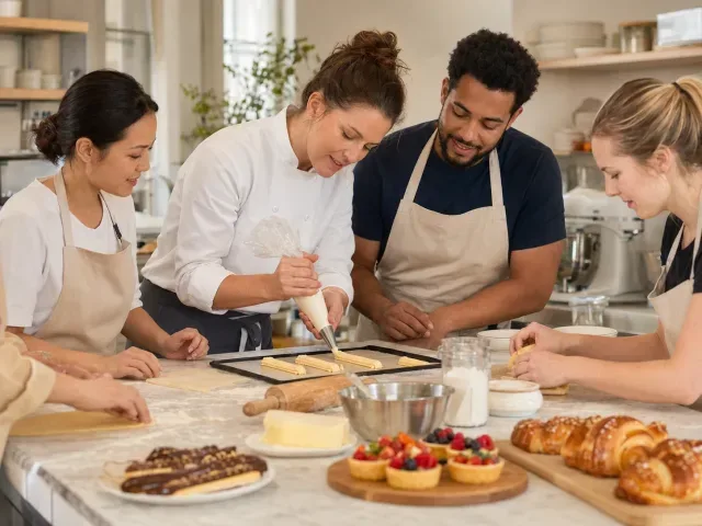 Four way with Brioche Workshop at Comptoir Bakery School